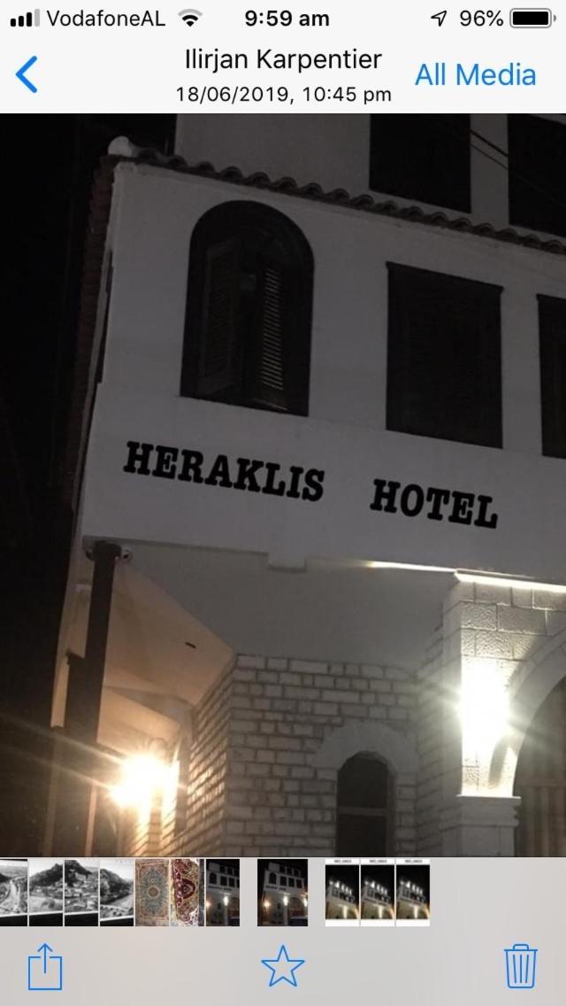 Heraklis Hotel Берат Экстерьер фото